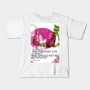 Rosalind Franklin Inspirational Quote Kids T-Shirt